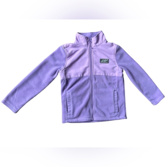 Eddie Bauer Kids Lavender Full Zip Jacket - Picture 3 of 7